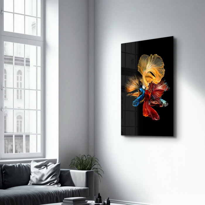 Wallity Pintura Decorativa de Vidrio Templado Multicolor 46 x 72 cm Wallity Pintura Decorativa de Vidrio Templado Multicolor 46 x 72 cm